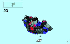 LEGO 70726 instructions page 49 – build guide