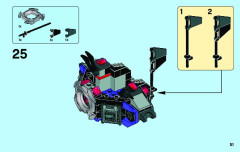 LEGO 70726 instructions page 51 – build guide