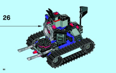 LEGO 70726 instructions page 52 – build guide