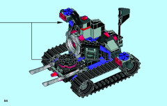 LEGO 70726 instructions page 54 – build guide