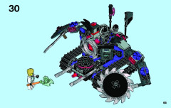 LEGO 70726 instructions page 65 – build guide