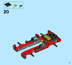 LEGO 70727 instructions page 21 – build guide