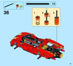LEGO 70727 instructions page 43 – build guide