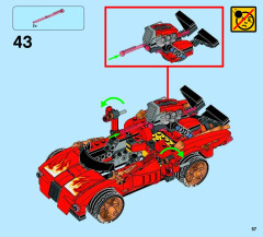 LEGO 70727 instructions page 57 – build guide