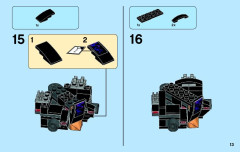 LEGO 70728 instructions page 13 – build guide
