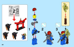LEGO 70728 instructions page 28 – build guide