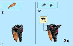 LEGO 70728 instructions page 34 – build guide