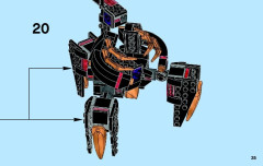 LEGO 70728 instructions page 35 – build guide