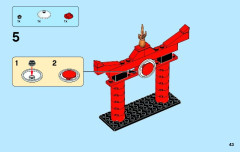 LEGO 70728 instructions page 43 – build guide
