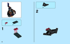 LEGO 70728 instructions page 6 – build guide