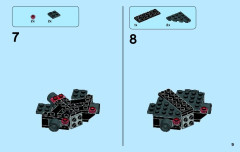 LEGO 70728 instructions page 9 – build guide