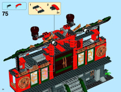LEGO 70728 instructions page 34 – build guide