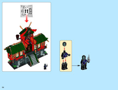 LEGO 70728 instructions page 54 – build guide