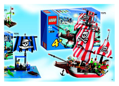 LEGO 7073 instructions page 13 – build guide