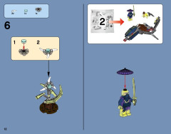 LEGO 70730 instructions page 12 – build guide