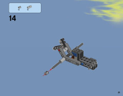 LEGO 70730 instructions page 21 – build guide