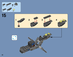 LEGO 70730 instructions page 22 – build guide