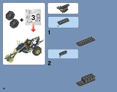 LEGO 70730 instructions page 38 – build guide