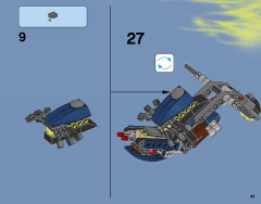 LEGO 70730 instructions page 41 – build guide