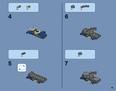 LEGO 70730 instructions page 43 – build guide