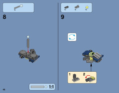 LEGO 70730 instructions page 48 – build guide