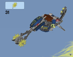 LEGO 70730 instructions page 55 – build guide