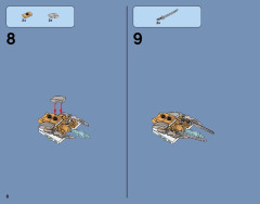 LEGO 70730 instructions page 8 – build guide