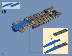 LEGO 70731 instructions page 10 – build guide