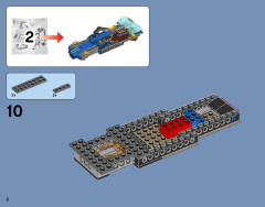 LEGO 70731 instructions page 2 – build guide