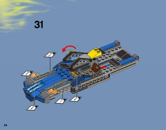 LEGO 70731 instructions page 24 – build guide