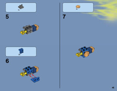 LEGO 70731 instructions page 45 – build guide