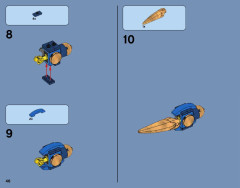 LEGO 70731 instructions page 46 – build guide