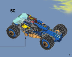 LEGO 70731 instructions page 51 – build guide