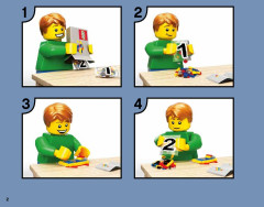 LEGO 70731 instructions page 2 – build guide