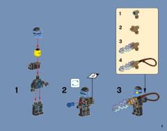 LEGO 70731 instructions page 5 – build guide