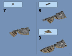 LEGO 70731 instructions page 9 – build guide