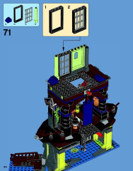 LEGO 70732 instructions page 124 – build guide