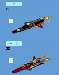 LEGO 70732 instructions page 13 – build guide