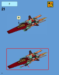 LEGO 70732 instructions page 14 – build guide