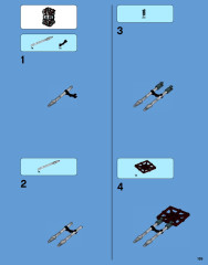 LEGO 70732 instructions page 159 – build guide