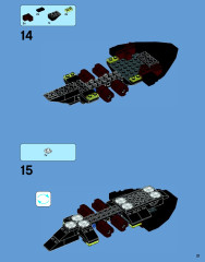 LEGO 70732 instructions page 21 – build guide