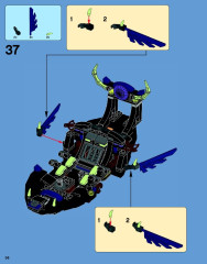 LEGO 70732 instructions page 36 – build guide
