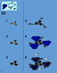 LEGO 70732 instructions page 54 – build guide