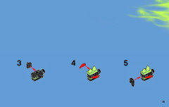 LEGO 70733 instructions page 11 – build guide