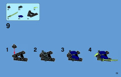 LEGO 70733 instructions page 13 – build guide