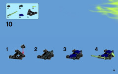 LEGO 70733 instructions page 15 – build guide