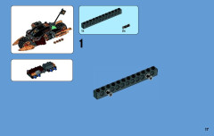LEGO 70733 instructions page 17 – build guide