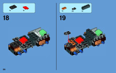 LEGO 70733 instructions page 28 – build guide