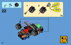 LEGO 70733 instructions page 32 – build guide