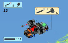 LEGO 70733 instructions page 33 – build guide